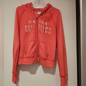 Abercrombie & Fitch Women Full Zip Hoodie Jacket